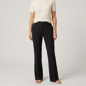 LOFT Black Boot Cut Dress Pants Original Fit Trousers 0P